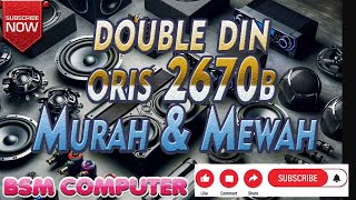 Uji coba dan review head unit double din oris 2670b udah mirror link kaya fitur the best car audio screenshot 5