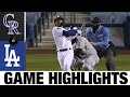 Rockies vs. Dodgers Game Highlights (4/13/21) | MLB Highlights