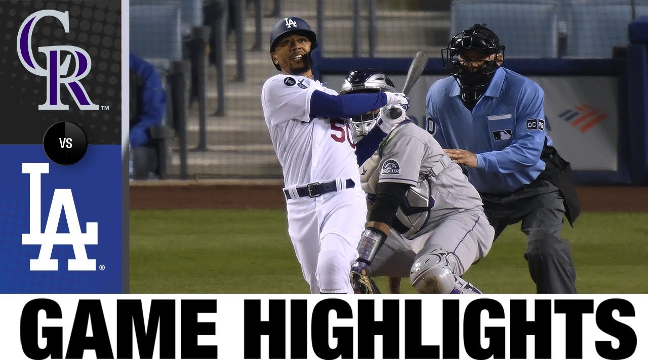 Rockies vs. Dodgers Game Highlights (4/13/21) | MLB Highlights - YouTube