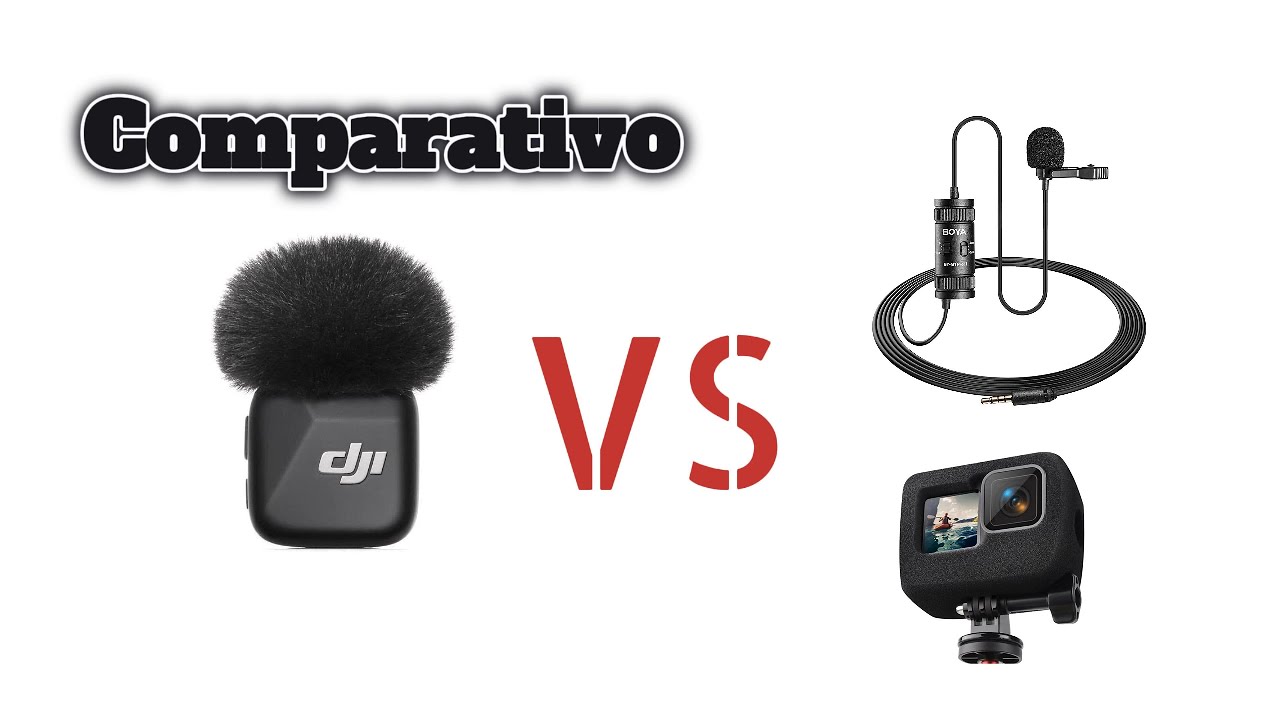 Comprativo DJI Mic Mini
