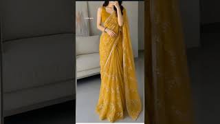 #shorts #sareelove party wear saree for girls and women #coversong @bettu-ge9zl