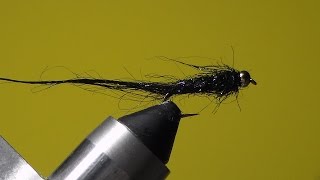 Fly Tying - Beadhead Black Minnow Streamer