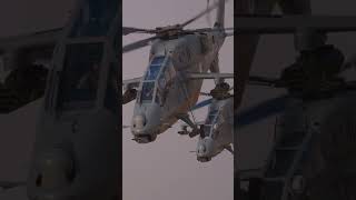 The PRACHAND entry of #indianairforce Prachand Light Combat Helicopters #shortsvideo #aviationwall