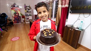 Piyush Prepared Cake For Bade Papa