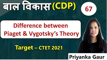 CDP - 67 | Piaget VS vygotsky’s Theory | By Priyanka Gaur