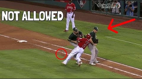 MLB Most Illegal Plays