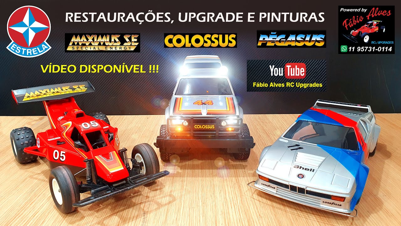 Pin de Fábio M. Alves em Maximus, Colossus e Pégasus Estrela - Convertidos  para AutomodelosFoguetinhos !!!
