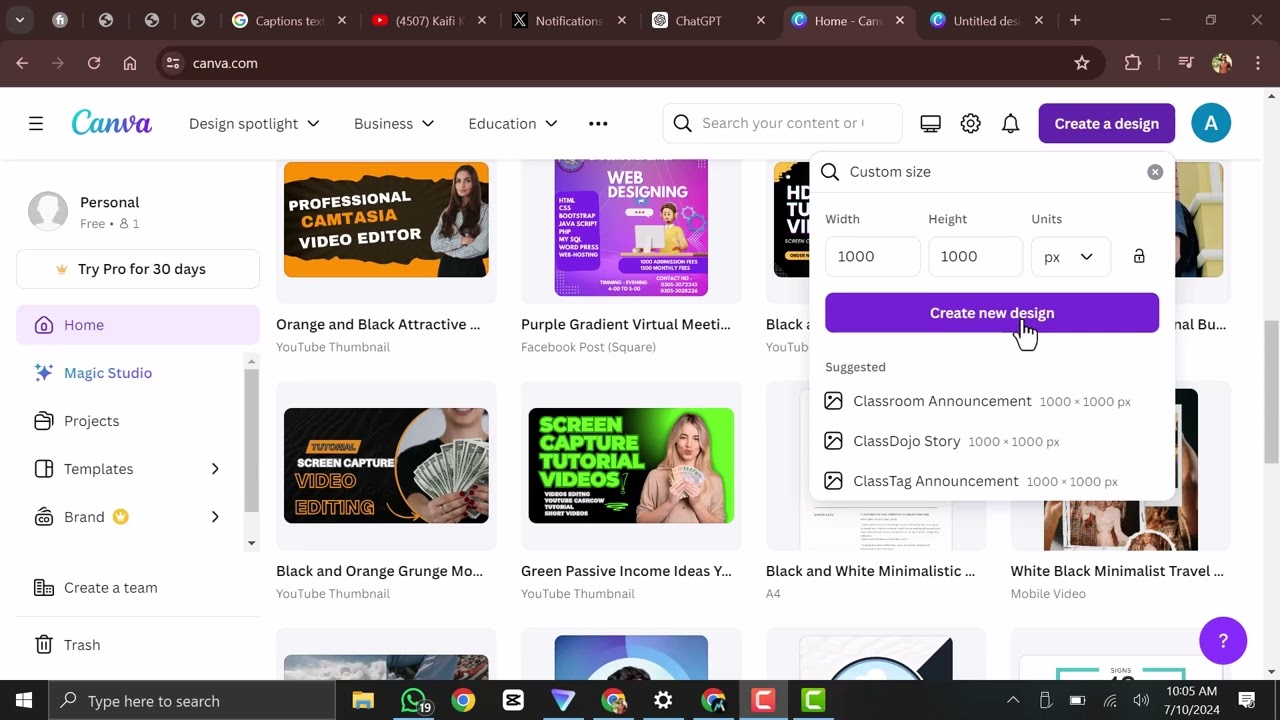 how to improve image quality in canva
