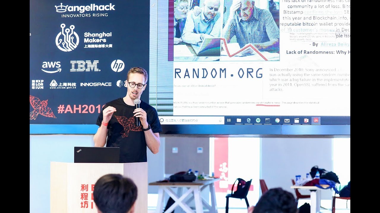 My first hackathon pitch - YouTube