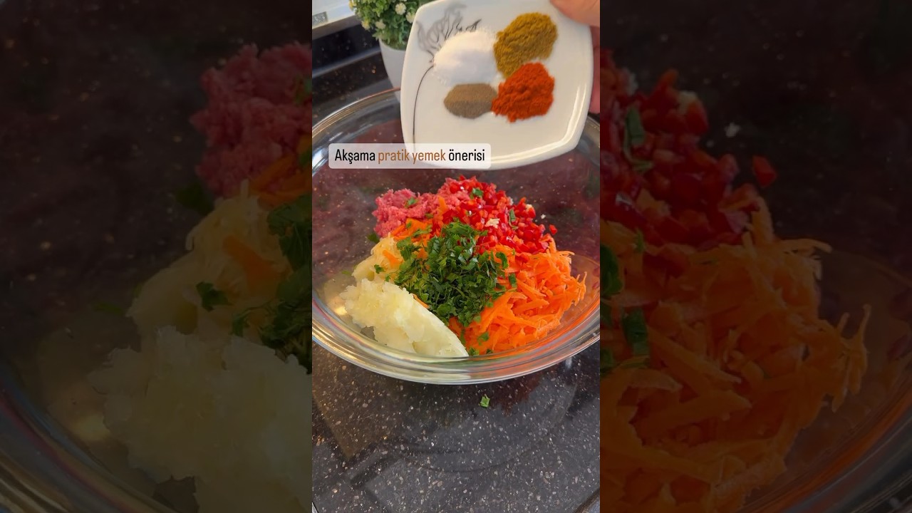 Azıcık kıymayla bir sürü köfte! Buna bayılacaksın! #sebzeliköfte #kıbrıskofte #köfte #recipe #yemek