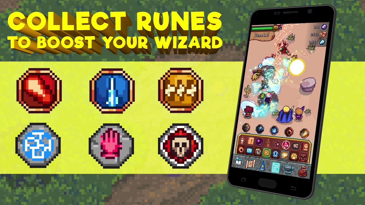 Tap Wizard RPG Trailer YouTube