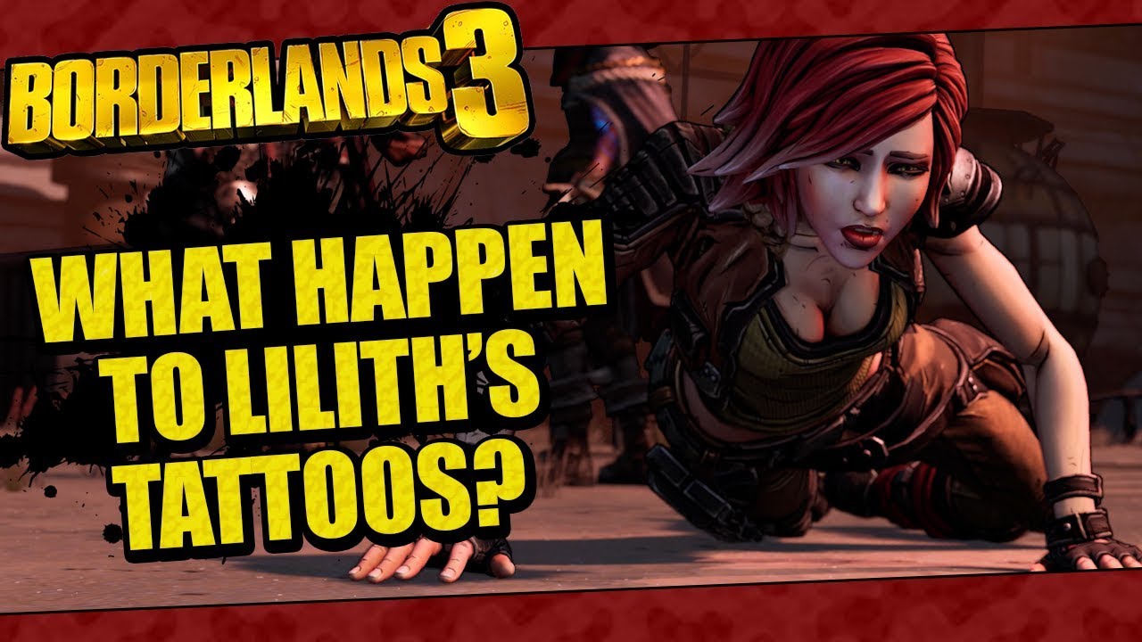 Borderlands 3 What Happened To Lilith S Tattoos Youtube
