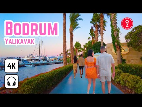 BODRUM Yalıkavak - Türkiye 🇹🇷 4K Walk in the Luxury Monaco of Turkey