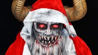 KRAMPUS MAKEUP TUTORIAL!