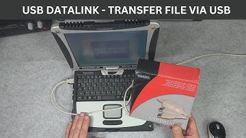 USB DataLink cable - direct data transfer between vintage PC Windows XP & WIN 10 without network