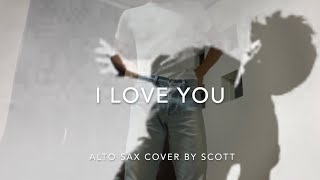 I LOVE YOU - Ozaki (Sax Cover)