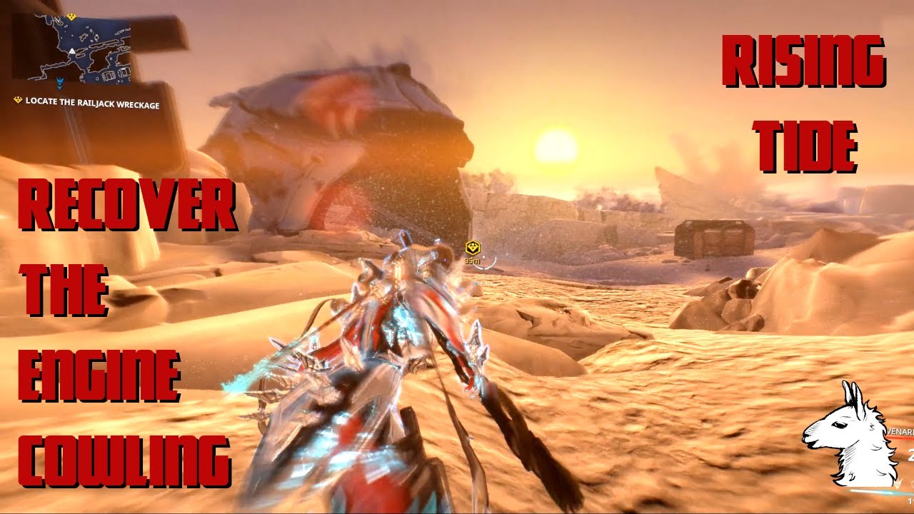 Let's Play Warframe (213) Rising Tide - Part 7: Recover the Engine Cowling