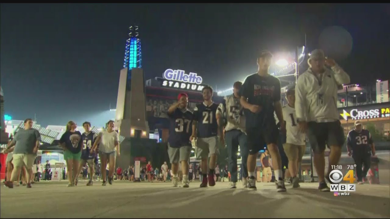 Patriots Fans Enjoy First Preseason Game At Gillette Stadium YouTube