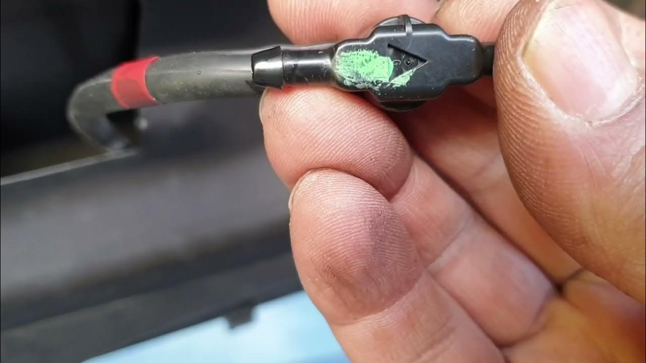 Toyota Prius Windscreen/windshield Washer Spray Nozzel Repair - YouTube