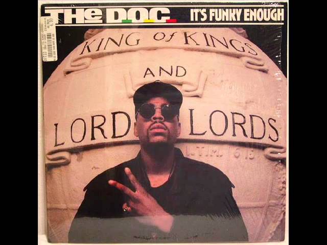 The D.O.C. It's Funky Enough USオリジナル/プロモ The D.O.C. Signed