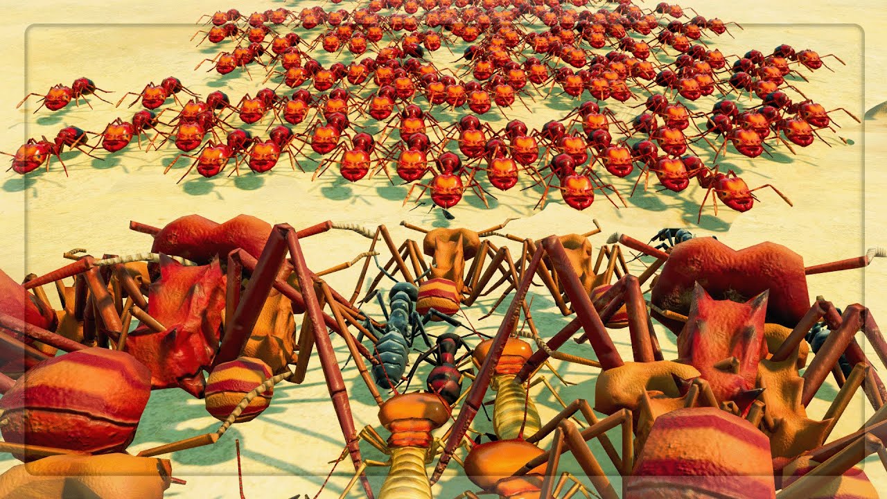 I BATTLE ENDLESS FIRE ANTS With The ULTIMATE EVOLVED Ants in Empires Of The Undergrowth