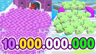 COUNT MASTERS vs ALPHABET LORE: Upgrading to MAX LEVEL by MERGING Ep02