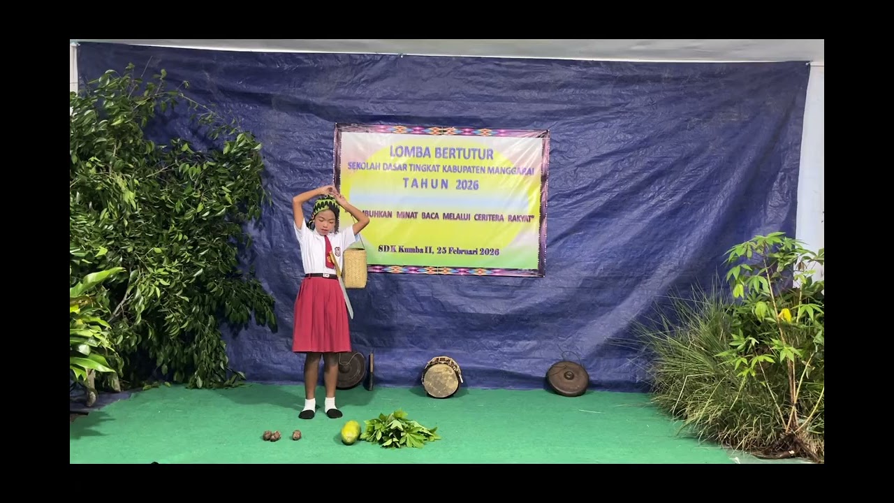 Lomba Bertutur Cerita  Rakyat “Wela Runus dan Kambu Lawang” (Alifa Rabbani)👍👍