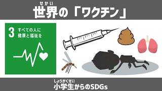 SDGs目標３｜世界の「ワクチン」｜小学生からのSDGsミニ