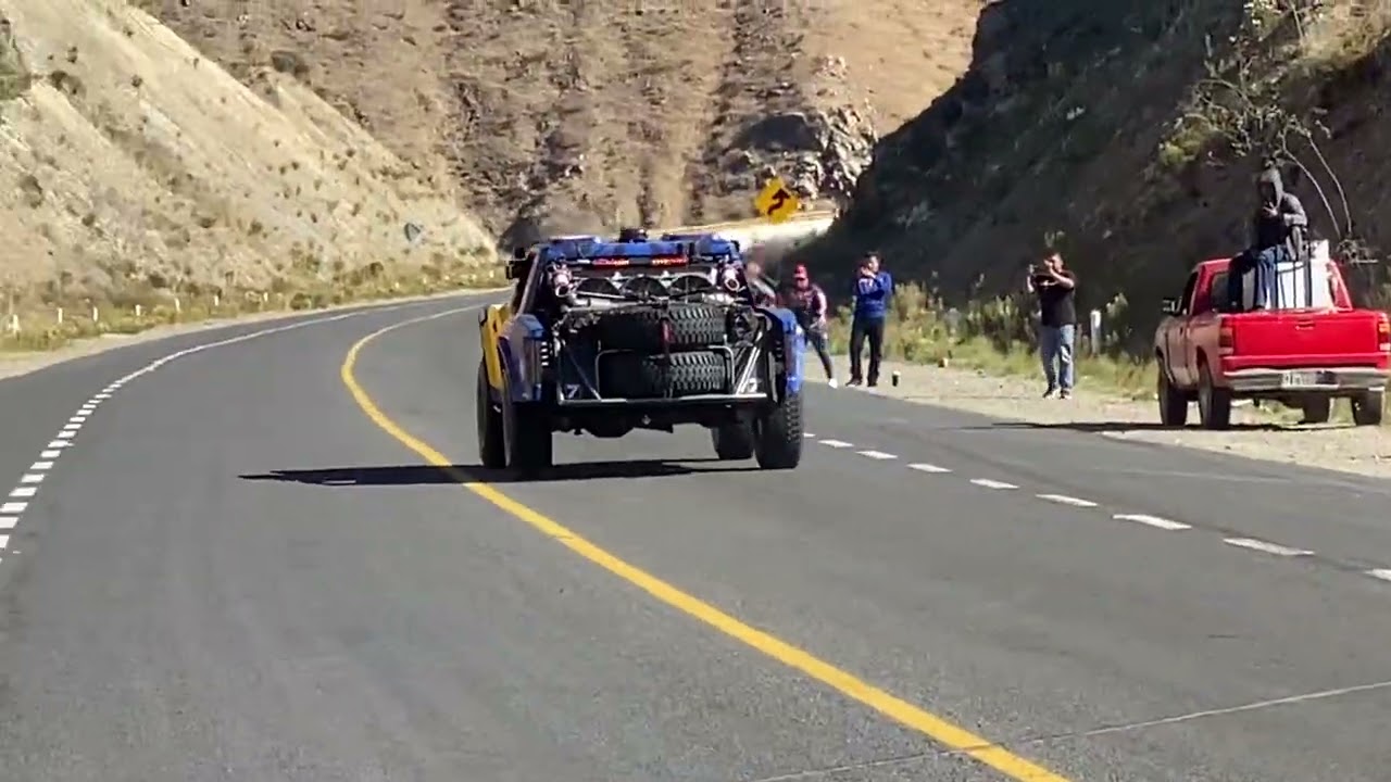 Baja 1000 trophy truck starting line￼