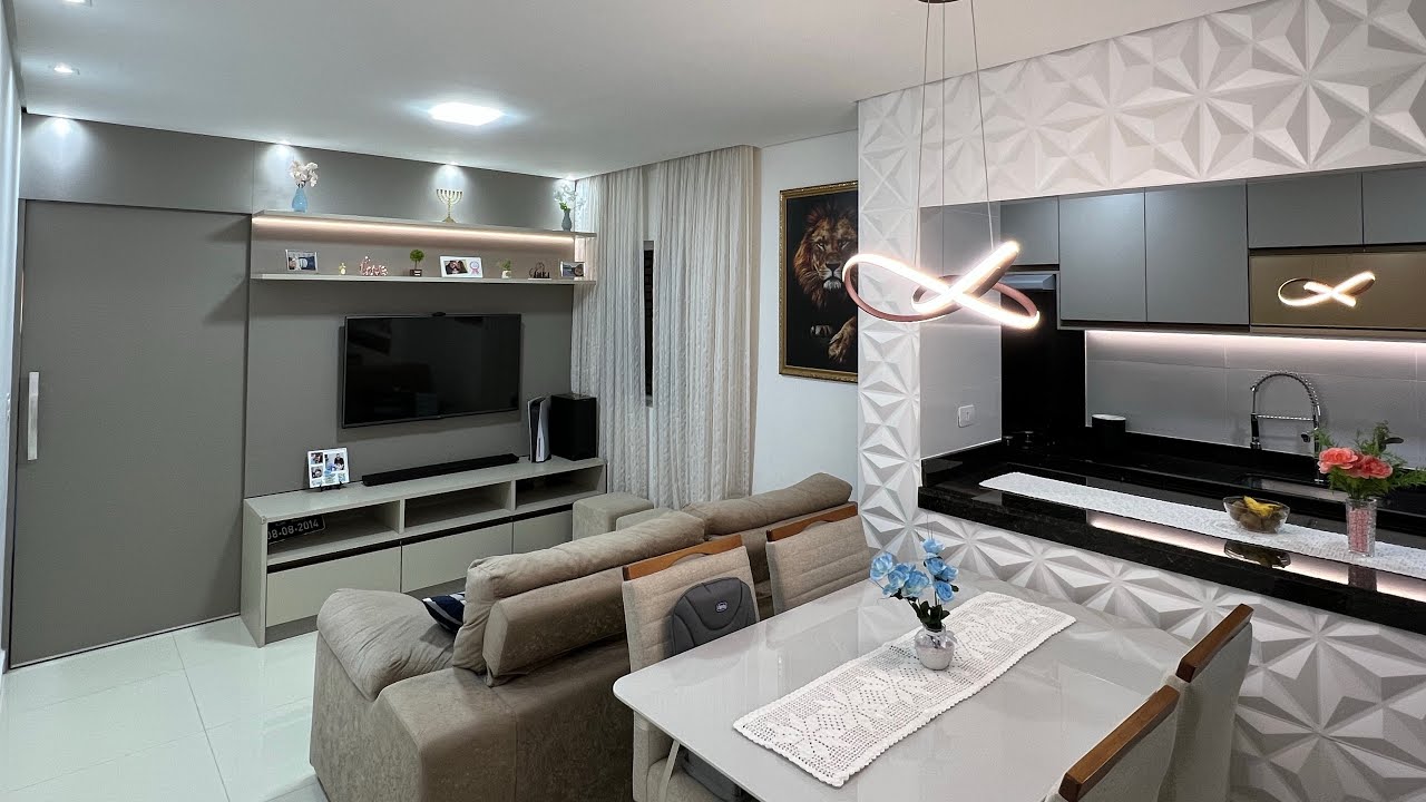 Apartamento sem condomínio 84m em Santo André - 3 dorms sendo 1 suíte com closet, mobiliado, 2 vagas