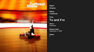Cutthroat by  Shame - New Pop/Rock Album Out Now!