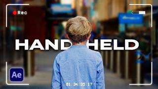 How To Create Handheld Camera Movement in After Effects