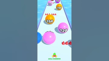 Ball run merge 2048 🔮 Ball run Gameplay (Android, iOS #46) 🧿