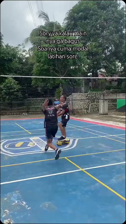 Itupun kalau gak hujan😂. #volleyball #storywavoli #storyvoli #volley #voliasik #hobivoli