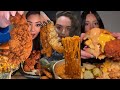 Tiktok Mukbang Compilation | Cane's, Wingstop, In-N-Out, & More! 🍗🍔🍟🔥