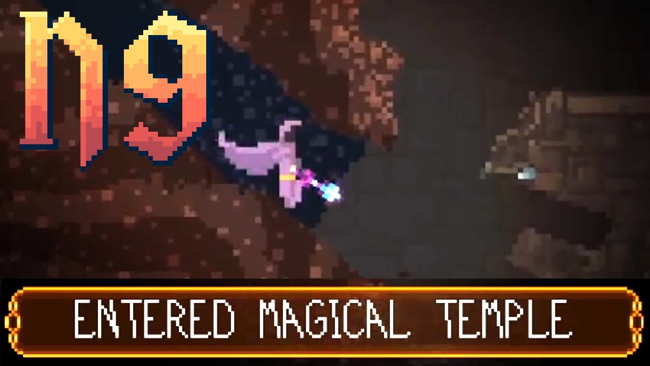 Going to the Magical Temple - Noita 9 - YouTube