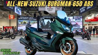 SUZUKI IS BACK! 2026 All-New Burgman 650 Is a MAXI-SCOOTER MONSTER!
