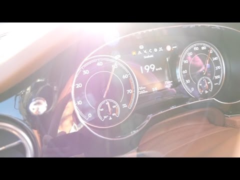 2016 Bentley Bentayga 6.0 W12 Biturbo Acceleration!