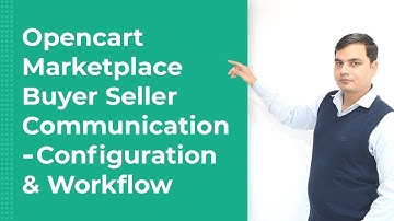 Opencart Marketplace Buyer Seller Communication | Configuration & Workflow