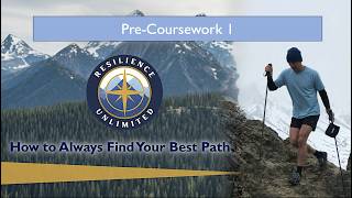 Pre Coursework 1 to the Resilience Unlimited Training.