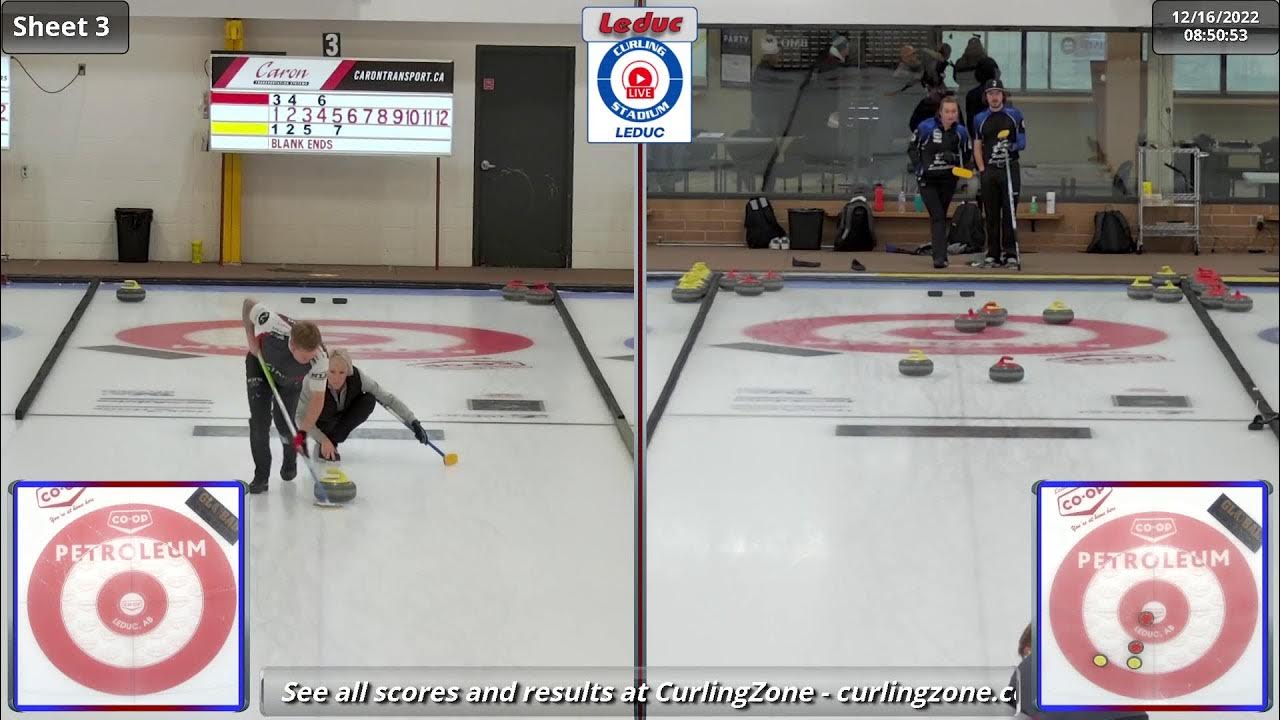 Sauder/Bottcher vs. Wytrychowski/Dumont Draw 2 Leduc Mixed Doubles