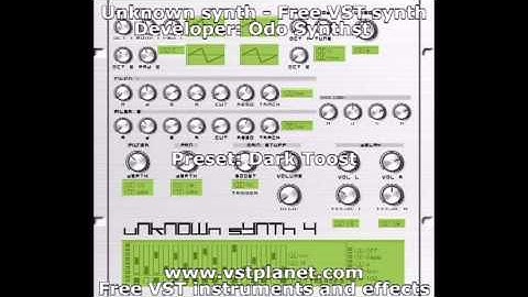 Unknown synth - Free VST synth - vstplanet.com
