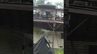 U S Marshals fall during SWAT raid when porch gives way