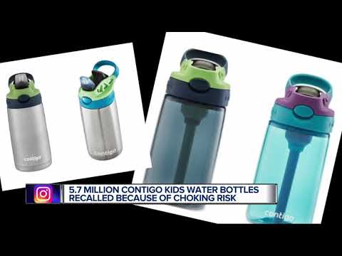 Over 5 Million Contigo Kids Water Bottle Lids Are Being Recalled