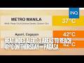 HEAT INDEX ALERT: 3 areas to reach 41°C on Thursday — Pagasa