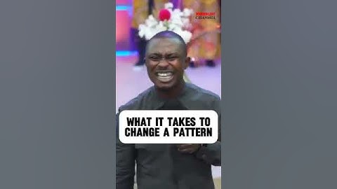 What it takes to change a pattern // Apostle Effa Emmanuel #anagkazo