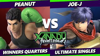 Xanadu Homecoming - Peanut (Little Mac) Vs. Joe-J (Ike) Smash Ultimate - SSBU