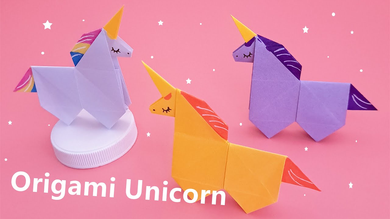 摺紙獨角獸 | Origami Unicorn