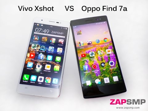  Oppo  Find7a VS  Vivo  Xshot  YouTube