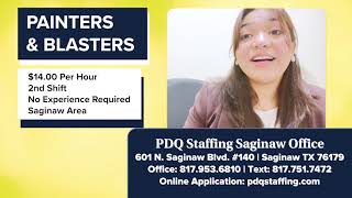 PDQ Staffing Saginaw - Warehouse Jobs
